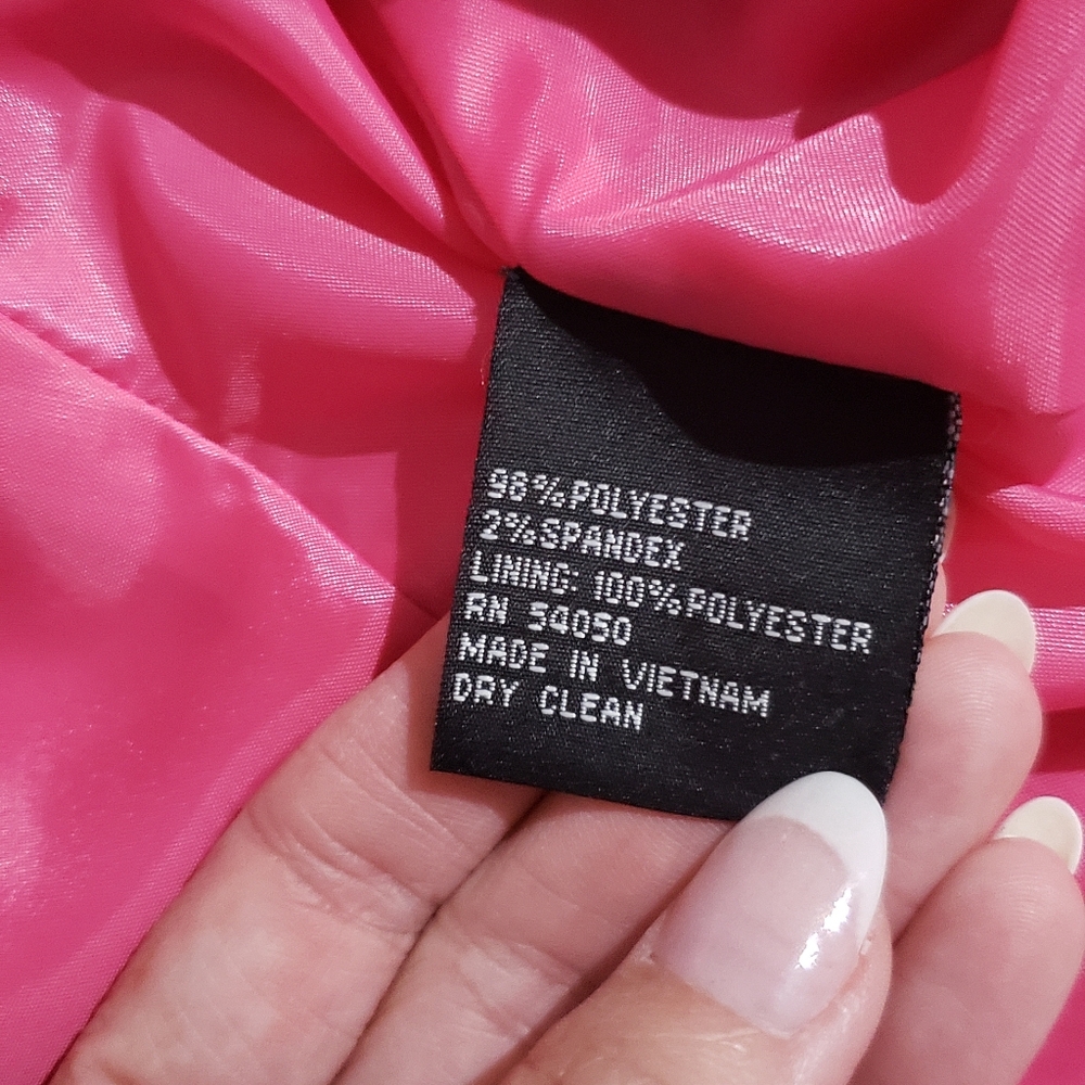Kasper 4P Barbie Pink Suit - Picture 8 of 10